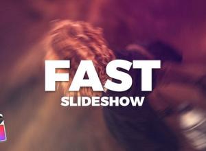FCPX插件-独特时尚快速节奏感图片展示片头Fast Clean Slideshow
