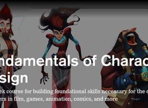 PS角色设计基础绘画全流程视频教程