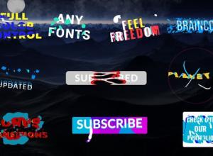 AE模板-彩色卡通图形文字标题动画 Colorful Cartoon Titles