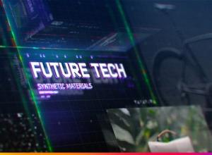 AE模板-科技感人工智能数字网格HUD界面元素特效动画宣传