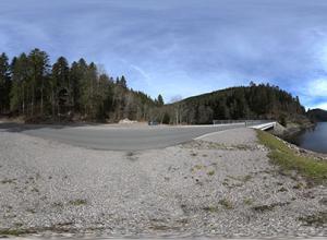自然环境HDR贴图 Gumroad – Schwarztalsperre 16K HDRI with Backplates