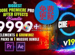 AE/Pr/达芬奇/PS/FCPX视频特效调色预设工具包V19(ffx+3D LUTS) Win/Mac