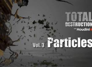 Houdini粒子破碎特效视频教程第三卷