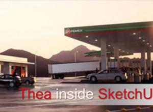 SketchUp室内建筑渲染器插件 Thea Render V4.0.1400.0158 Win破解版