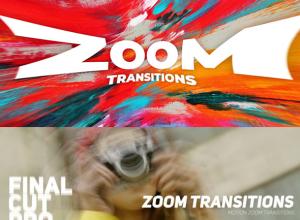 FCPX插件-26种时尚动态缩放视频转场预设
