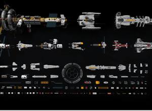 航天宇宙飞船3D模型OBJ/FBX/MAX格式