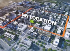 AE模板-城市坐标真实卫星三维地图路径生成器动画