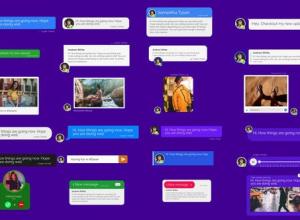 AE模板-聊天消息对话框表情符号动画工具包