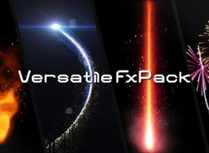 AE脚本-粒子光线路径拖尾线条烟花粉尘特效预设 Versatile FxPack v1.4