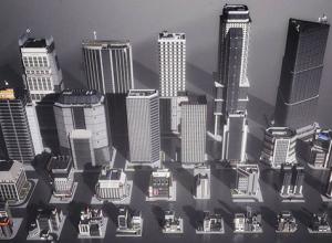 未来科幻东京高楼大厦城市建筑景观3D模型合集