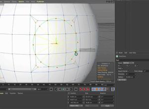 C4D快速钻孔挖洞插件 PolyCircle v1.6 For Cinema 4D