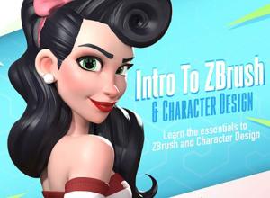ZBrush角色设计基础入门实例视频教程