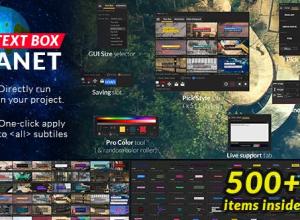 AE脚本-500+制作文本框自动化工具
