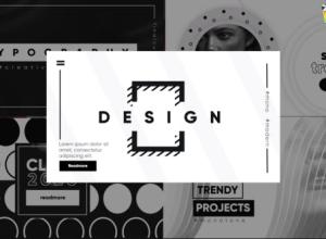 FCPX插件-单色时尚动感文字标题排版图形开场片头