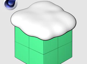 下雪覆盖场景C4D插件 Snowgen 1.0 for Cinema 4D R15-S22