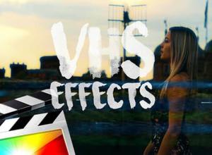 FCPX插件-24种复古老录像带VHS特效预设 VHS Effects