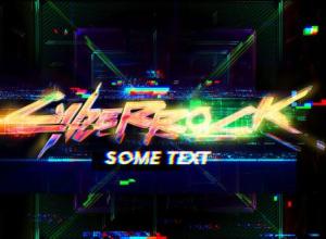 AE模板-3D小故障Logo动画 Glitch Logo