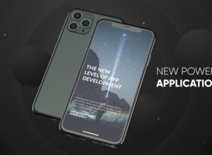 AE模板-Phone 11 Pro应用演示手机APP宣传动画片头