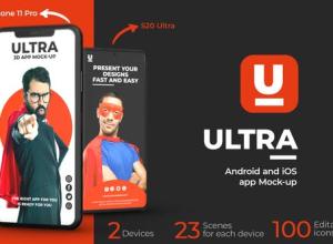 AE模板-三维时尚iPhone手机APP宣传介绍片头