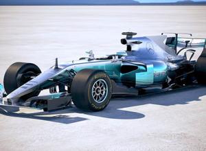 F1梅赛德斯赛车3D模型 max/obj/fbx/c4d/lwo格式