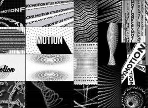 FCPX插件-64组横竖屏创意文字海报运动字幕排版预设