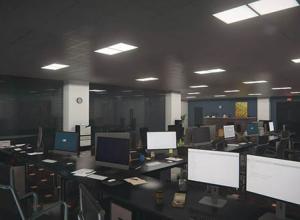 3D环境办公室安全室Unity资源包 QA Office and Security Room v1.1