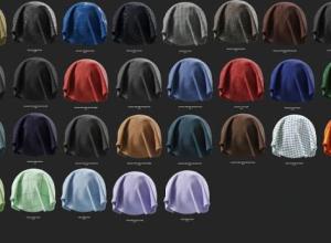 29组布料笔刷Substance材质预设 sbsar文件格式 12