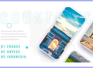 AE模板-简洁动态旅游APP手机展示动画