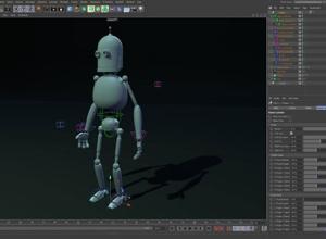 C4D基础知识机器人角色绑定教程