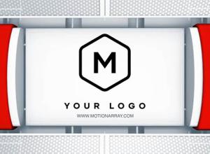 FCPX插件-三维科技感电视节目广告活动视频Logo动画