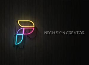 AE模板-时尚霓虹灯标题logo动画工具包