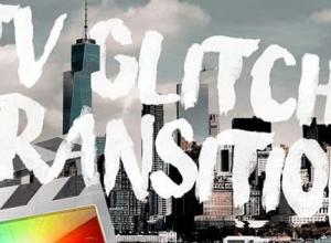 FCPX插件-9种信号损坏转场电视故障过渡包