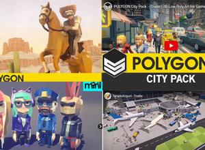 Unity完整Synty Studios插件包游戏资源素材合集9月份更新