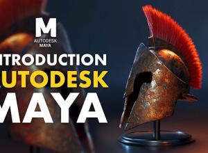 Maya入门基础斯巴达头盔实例制作视频教程