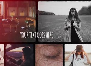 FCPX插件-美丽漏光浪漫情人节照片视频回忆片头