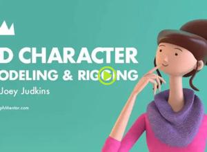 Cinema 4d三维角色动画建模绑定C4D教程