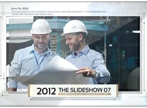 AE模板-科技感时间线幻灯片视频包装片头