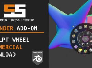 雕刻快捷小功能面板Blender插件 Sculpt Wheel v0.5 For Blender 2.83+