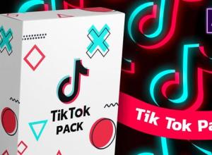 AE模板-抖音手机竖屏评论点赞关注转发背景场景动画