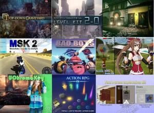 Unity游戏资源素材2020年10月合集V3