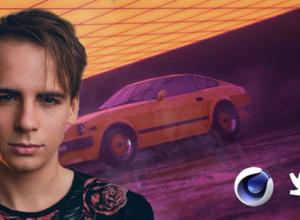 C4D Octane渲染视觉艺术设计大师班课程视频教程+中文字幕