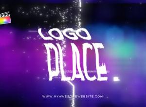 FCPX插件-复古科幻故障散景扭曲标志Logo动画 Glitch Bokeh Logo Intro