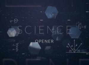 AE模板-科技感数学元素图片视频展示介绍开场 Science Opener
