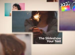 FCPX插件-照片回忆幻灯片相册展示开场片头+背景音乐