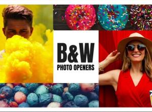 FCPX插件-10组抽象照片Logo切换快速展示动画