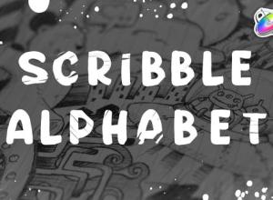 FCPX插件-多彩卡通手绘流体元素字母表动画 Scribble Alphabet