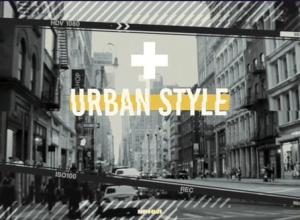 FCPX插件-酷炫故障现代设计城市运动视频宣传包装片头