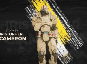 FCPX模板-快速笔刷遮罩人物介绍标题片头 Brush Team Intro