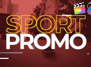 FCPX插件-快速健身动感体育视频包装片头 Dynamic Sport