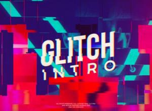 FCPX插件-时尚快速信号故障视频宣传标题动画